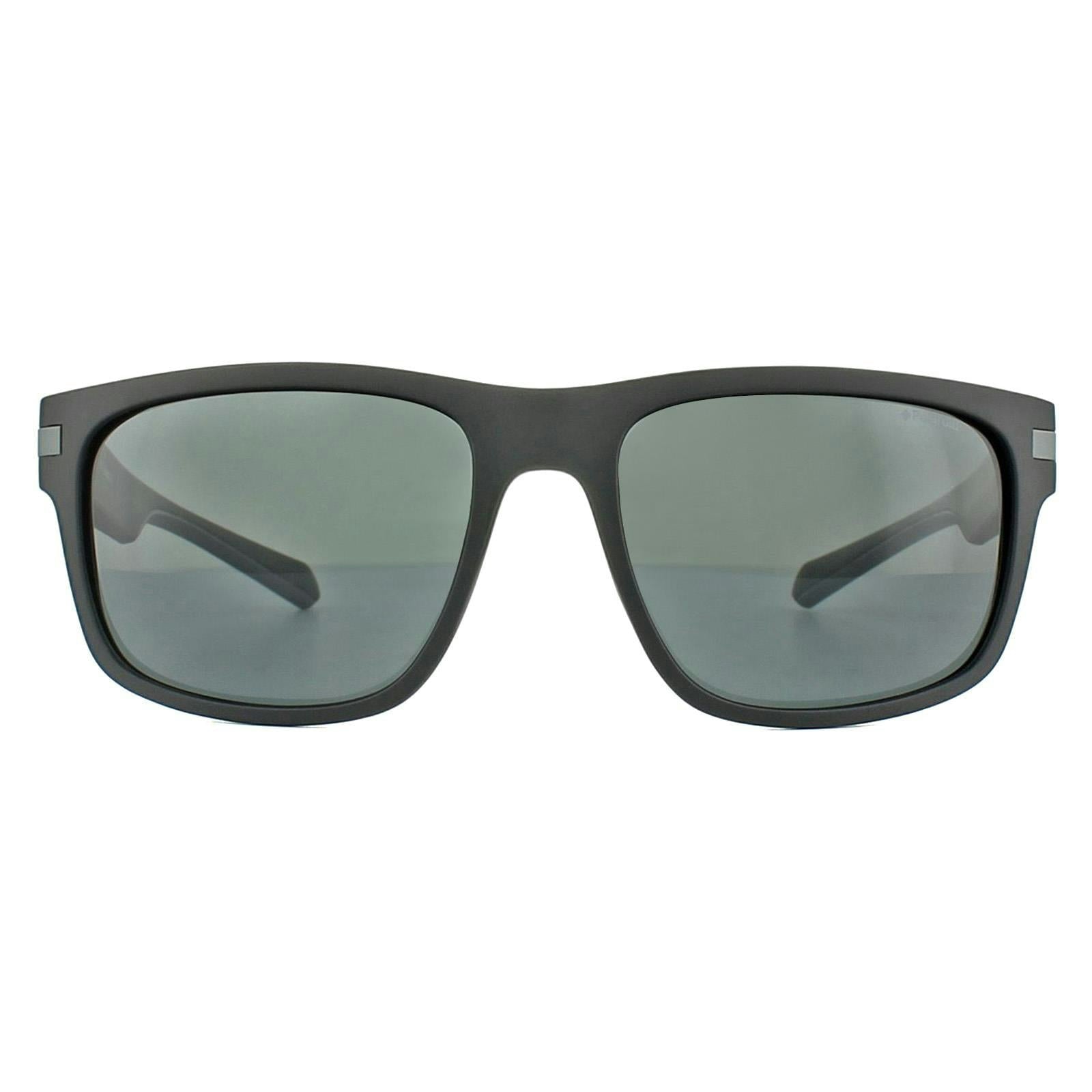 Polaroid Black/Grey Sunglasses Pld 2066/S 003 M9 Matt Polarized