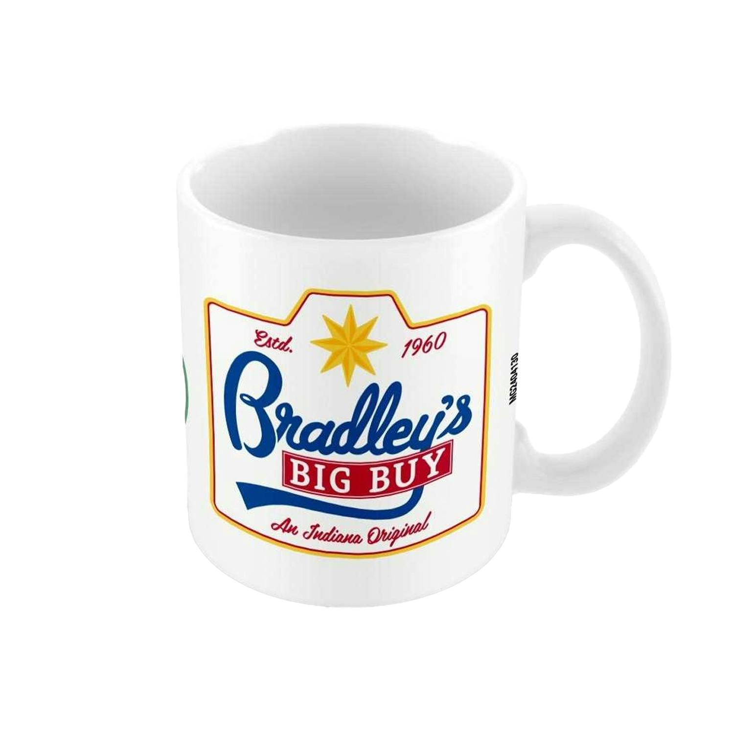 Stranger Things White Bradley´S Big Buy Mug - One Size