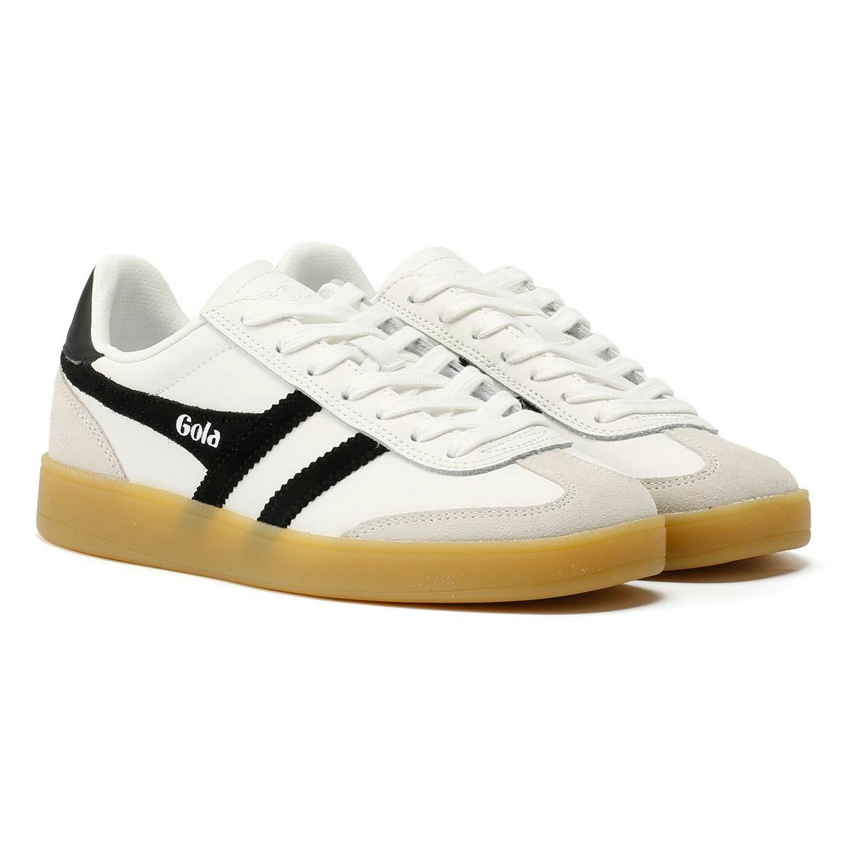 Gola Women's White/Black Clb744wb Viper Leather - Size 8