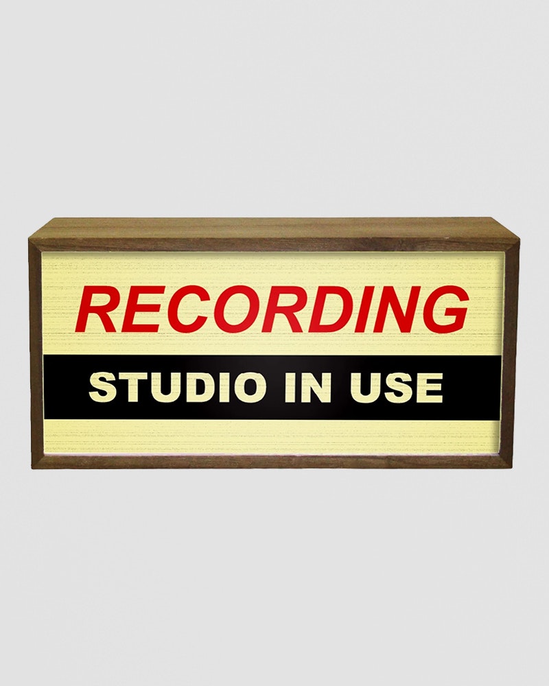 Rackhams Light Box Recording Studio In Use