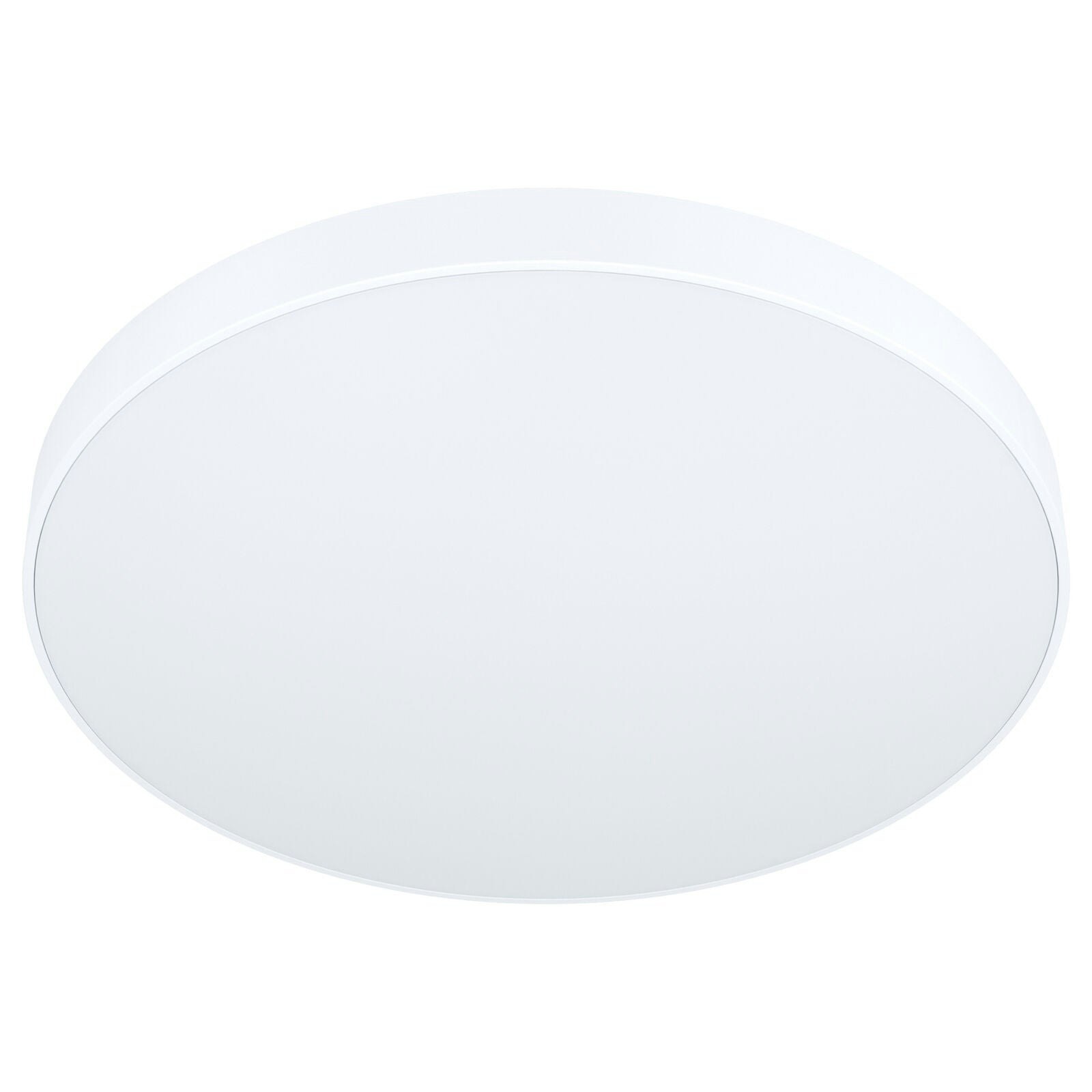 Loops Light/White Flush Ceiling Colour Shade Plastic Bulb Led 24W Included