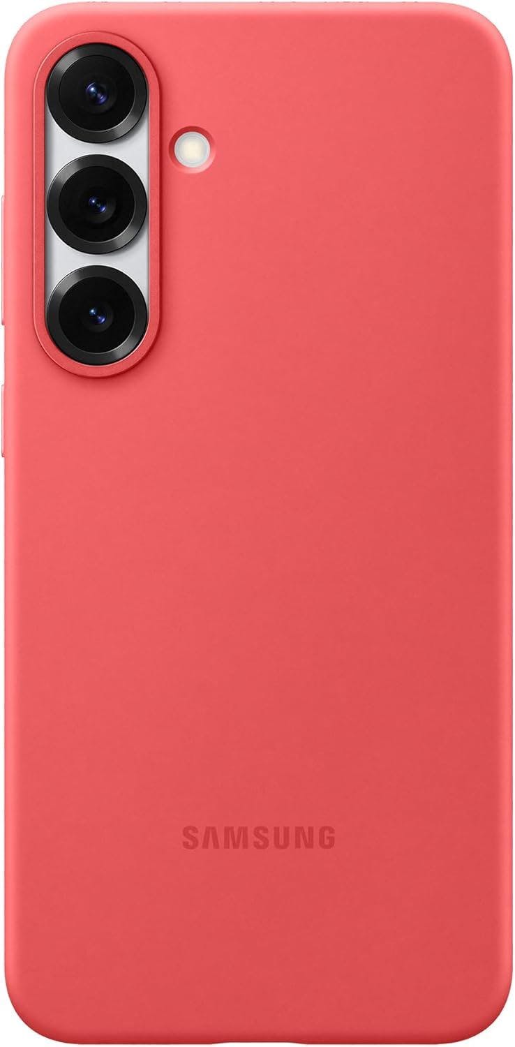 Samsung Galaxy Official Silicone Case for Galaxy S25+, Red - Image 4