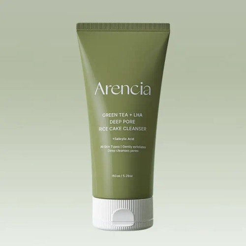 Arencia Green Tea Lha Deep Pore Rice Cake Cleanser 150G