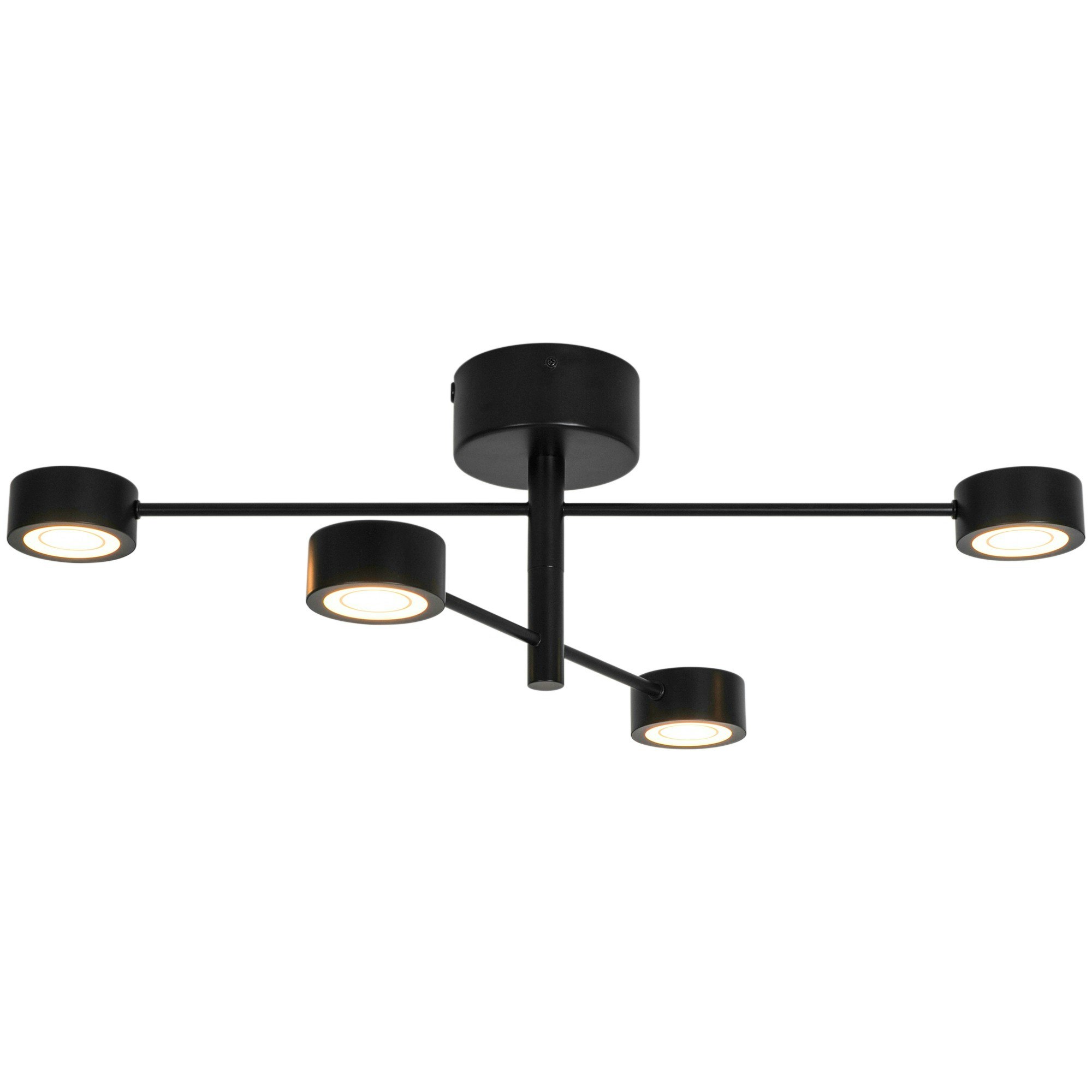 Nordlux Clyde Flex Black 4-Rail Spotlight - Image 3