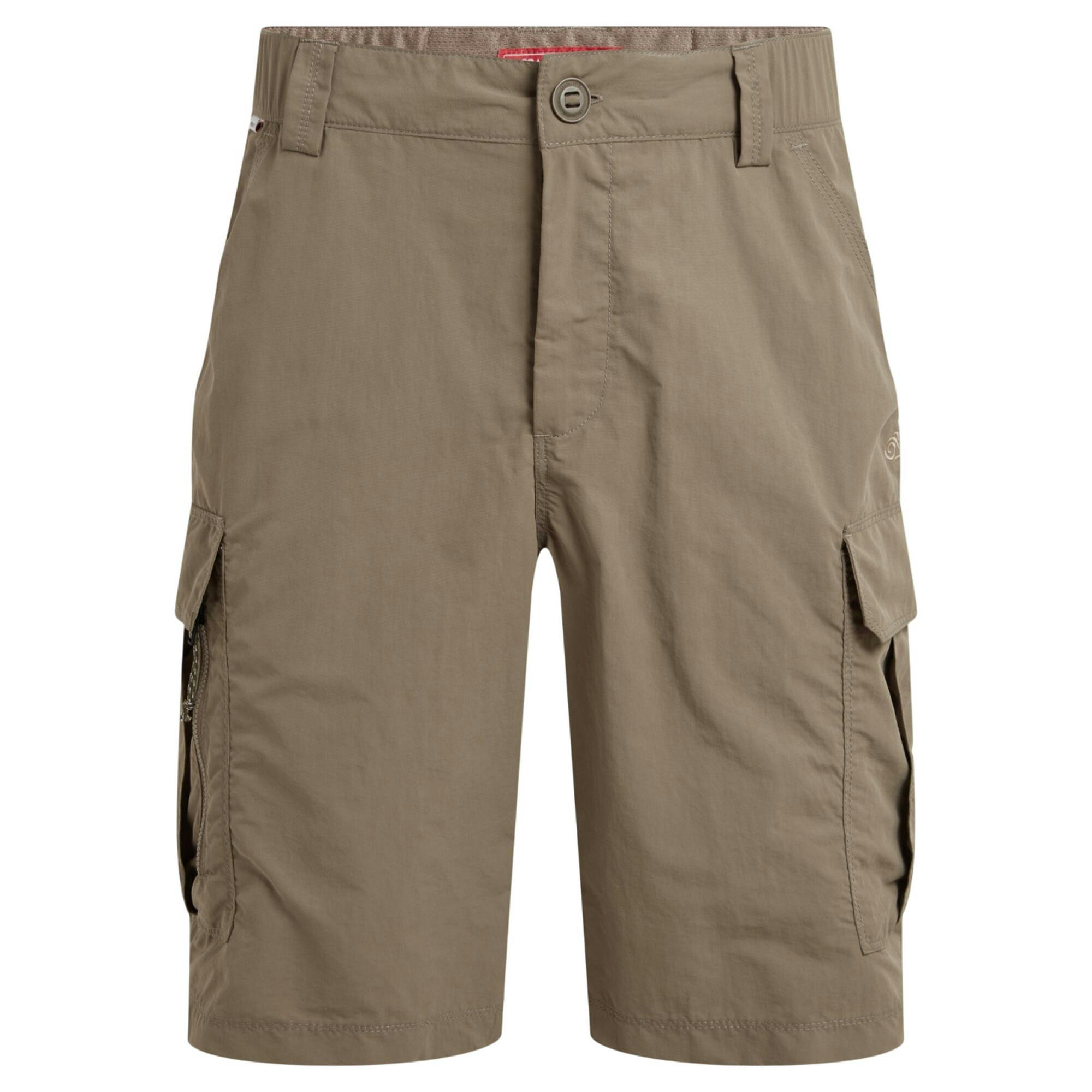 Craghoppers Men's Iii Nosilife Cargo Shorts - Pebble - 38R - Pebble - 100% Mixed