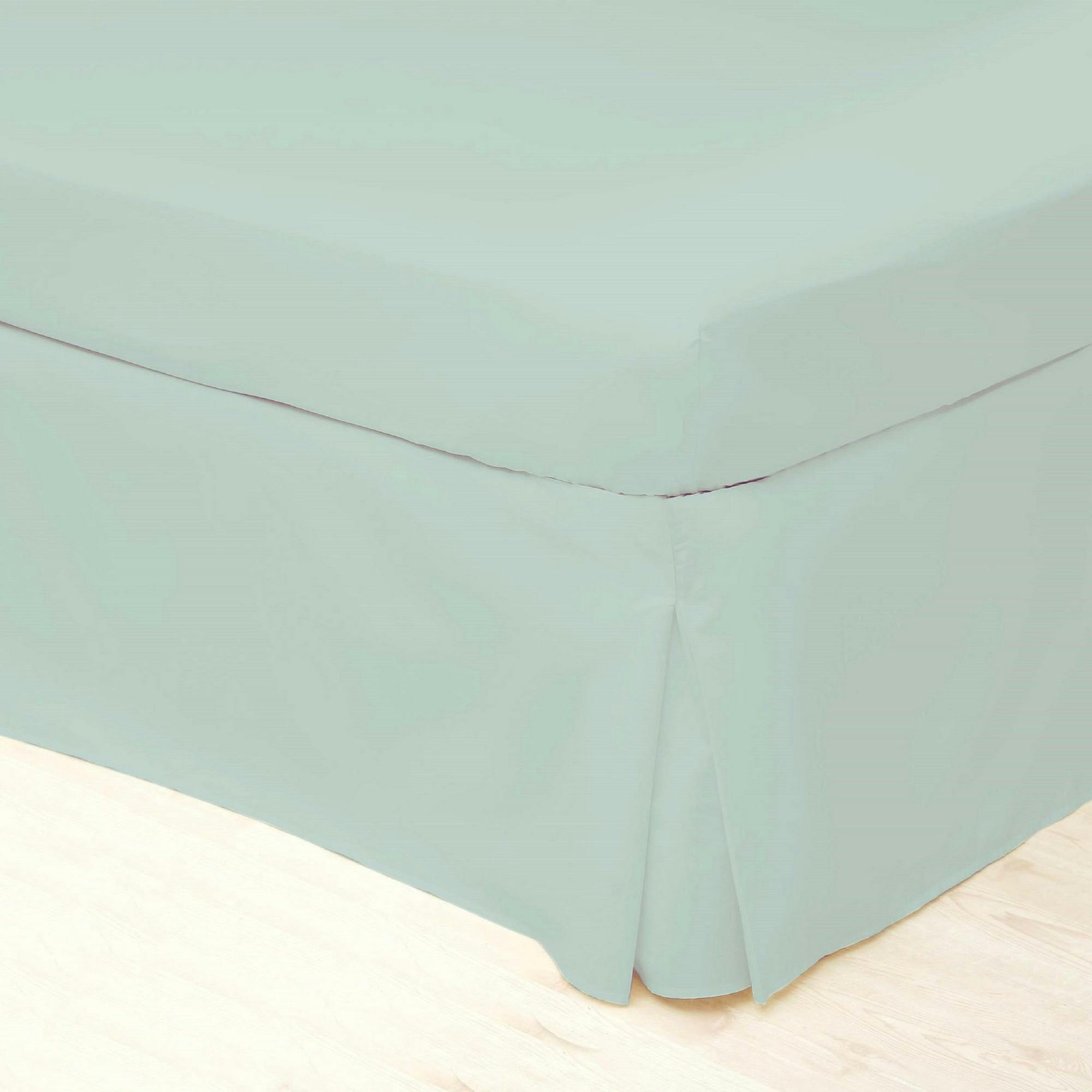 Belledorm Easycare Percale Platform Valance - Breeze - Kingsize - Breeze - 50% Cotton/50% Polyester