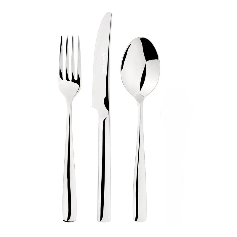 Rackhams Cutlery Sets Stainless Steel 18/8 12Pc Set Catering Simplicity