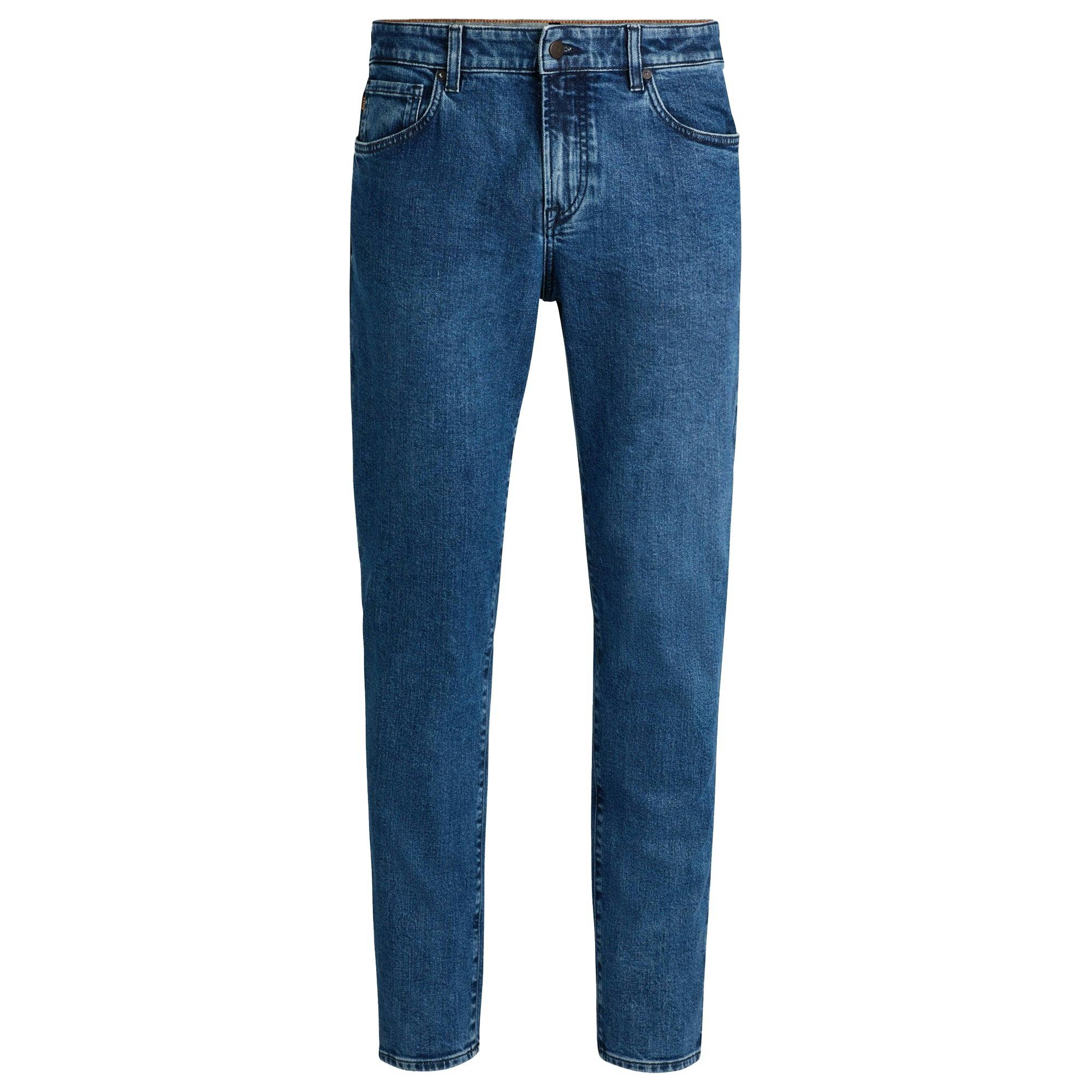 Boss Remaine Regular Fit Jeans - Important Flat Stonewash - 34/34