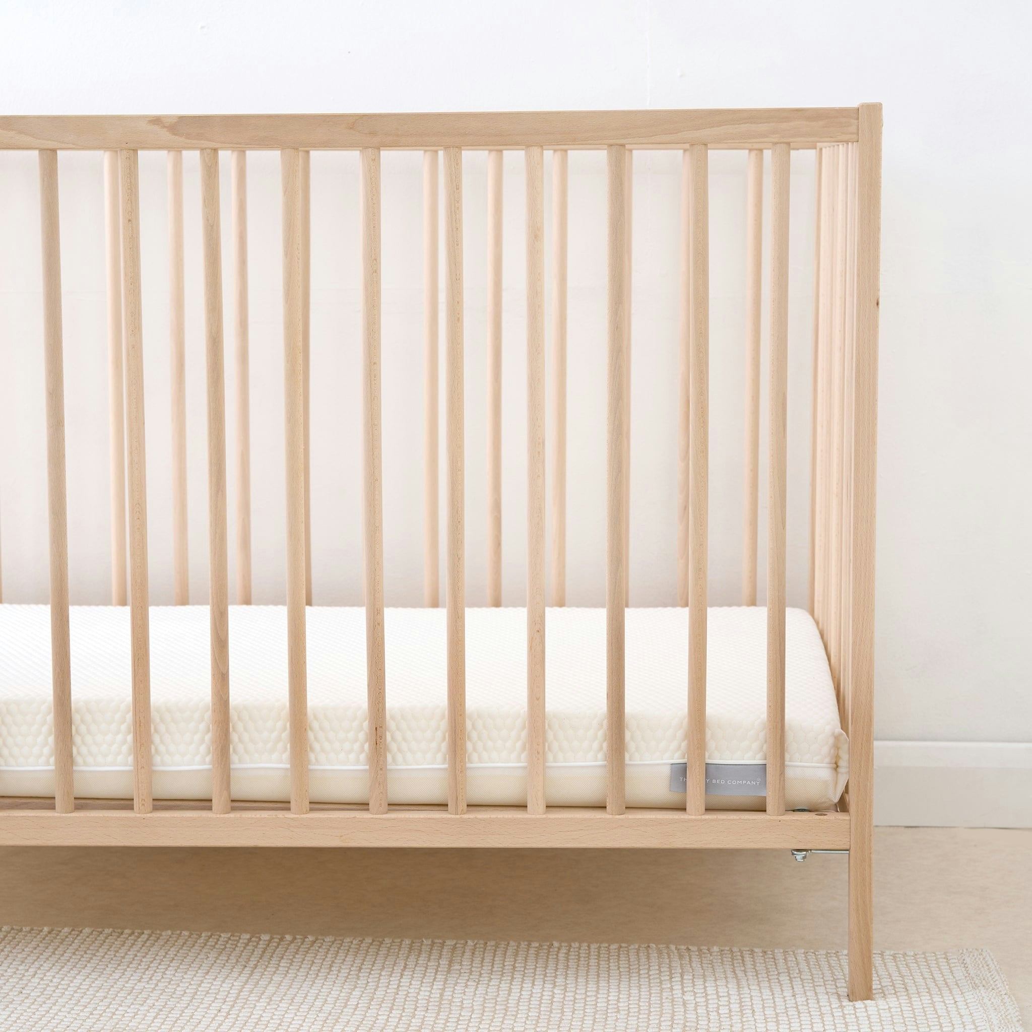 Rackhams White Tiny Dreamer™ - Premium Foam Cot Mattress (160 X 80Cm) - Mattress Only