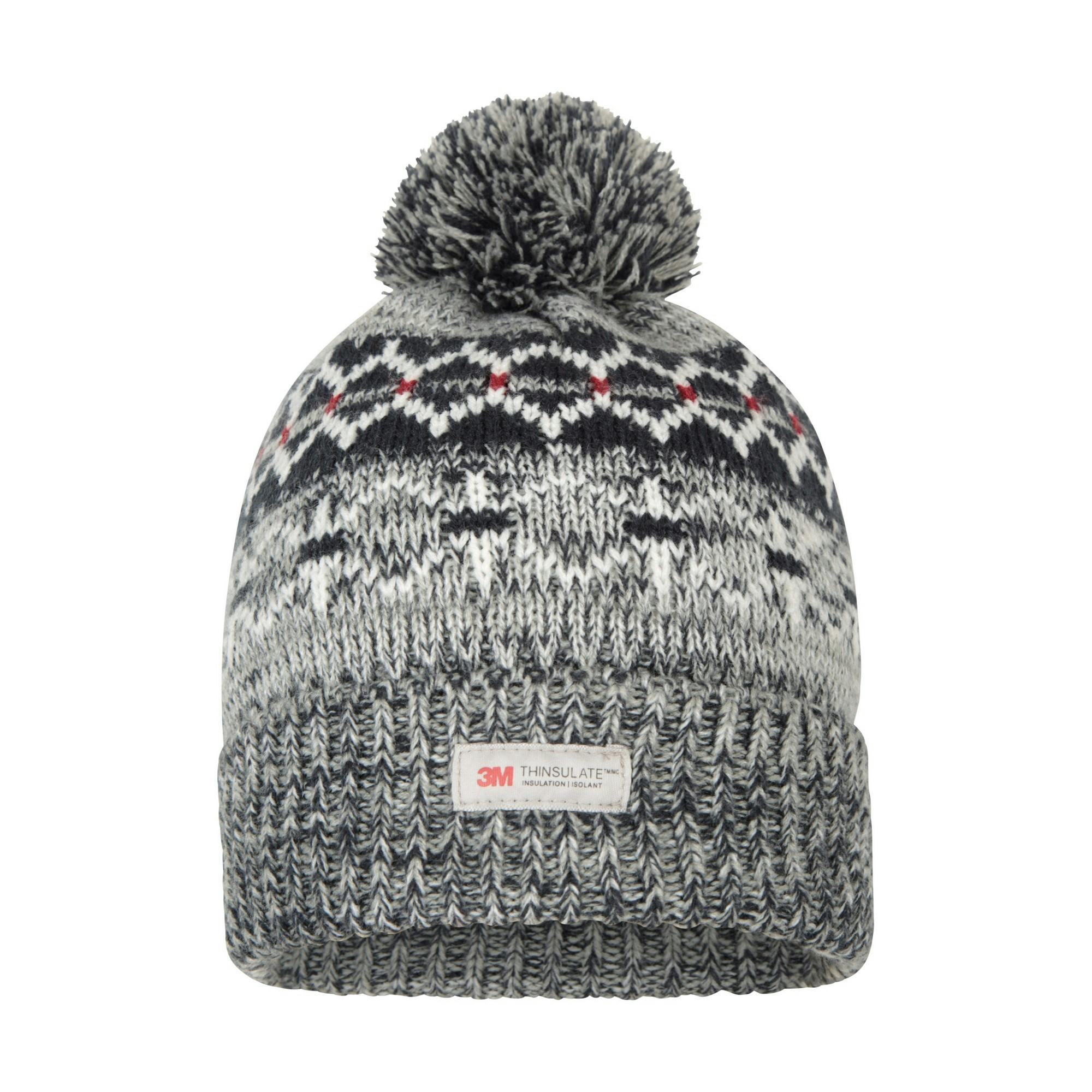 Mountain Warehouse Men's Fair Isle Thinsulate Beanie - Navy - Navy - One Size - 50% Acrylic/50% Polyester