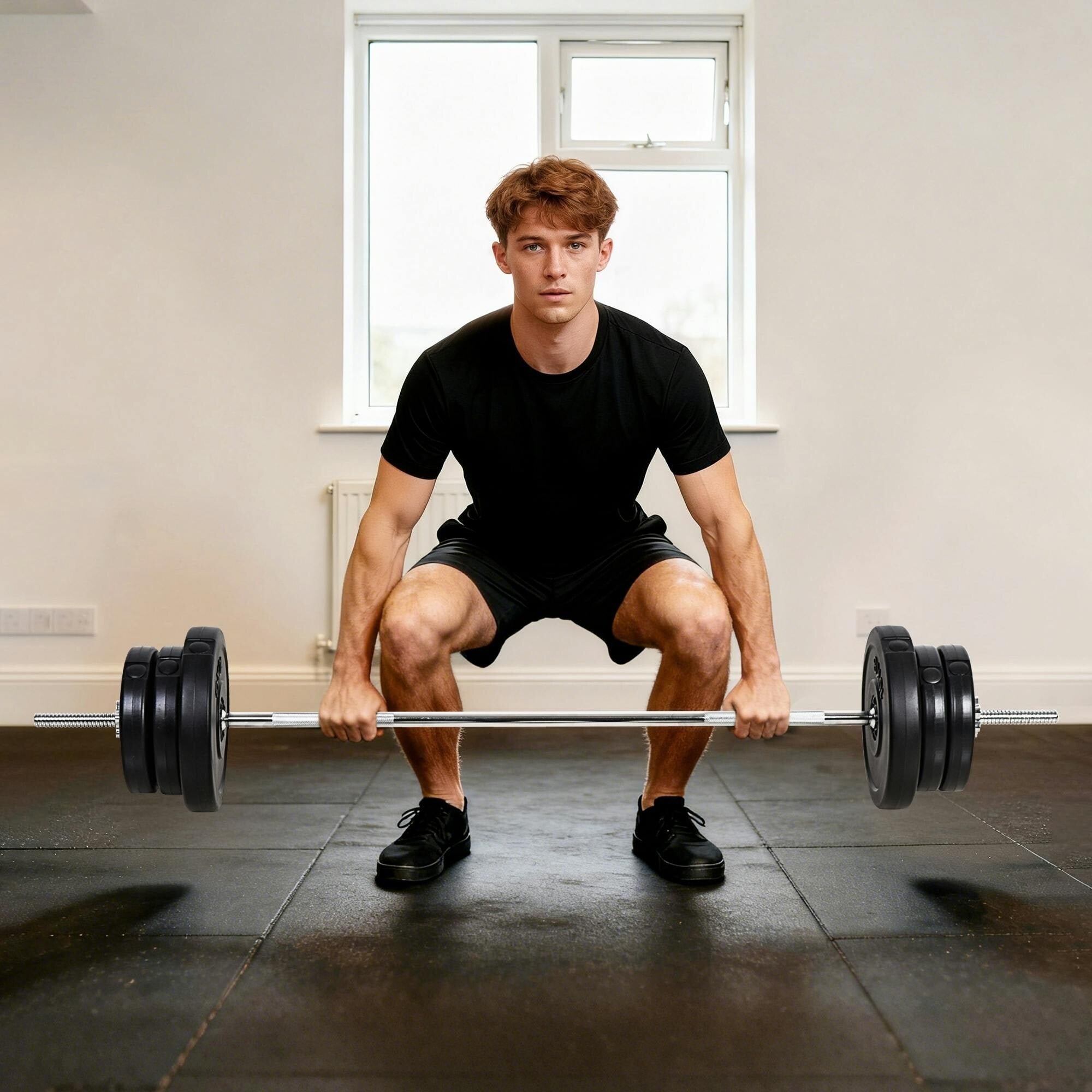 Homcom Dumbbell And Barbell Set With 65Kg Adjustable Weights, For Home Gym - Image 4