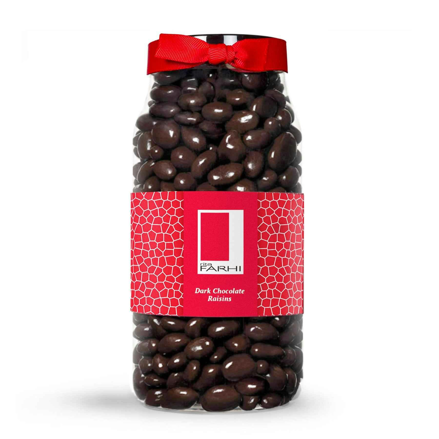 Rita Farhi Dark Chocolate Coated Raisins, Palm Oil Free, 870G