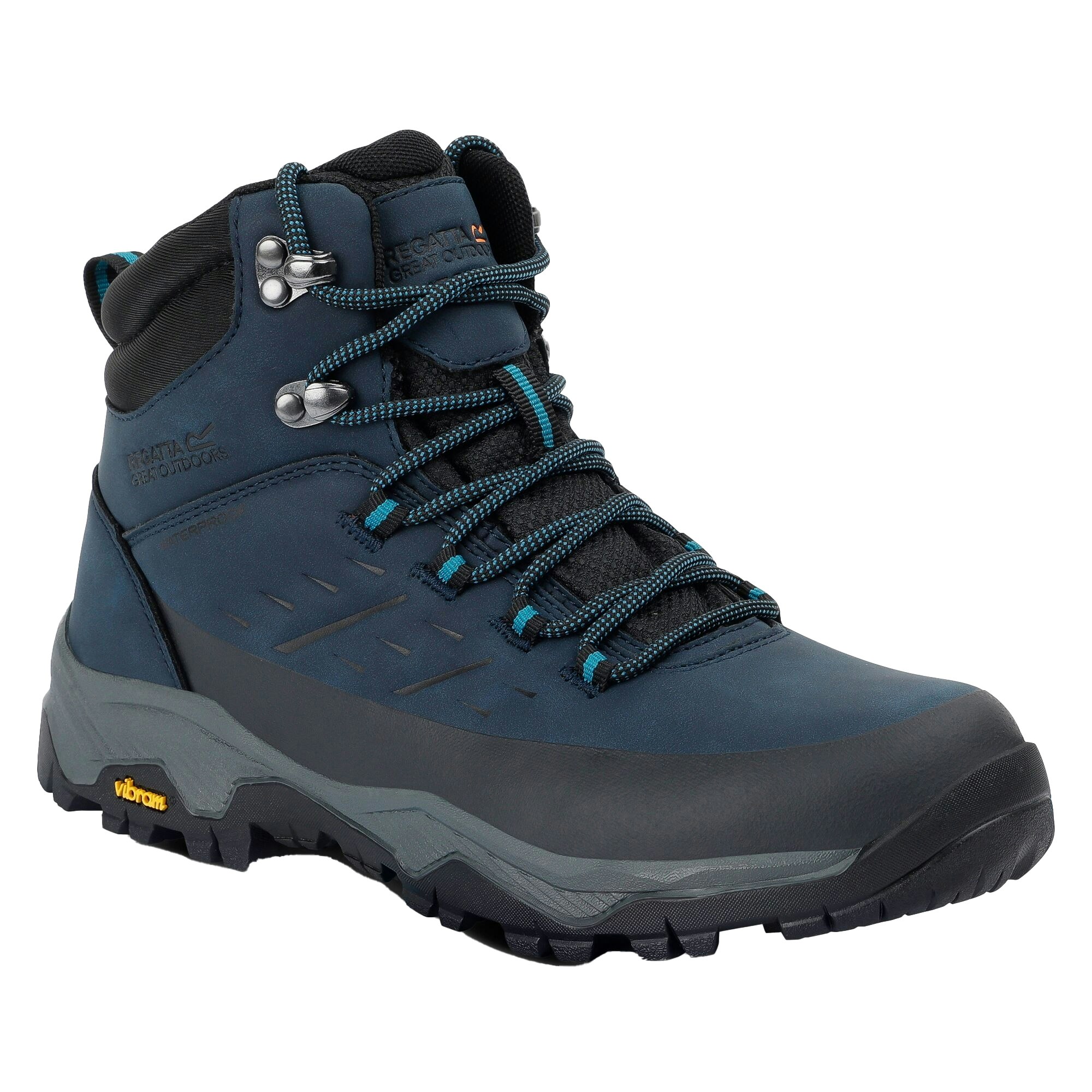 Regatta Women's Blue Blake Walking Boots - Navy/Storm - Navy/Storm - 6.5 Uk