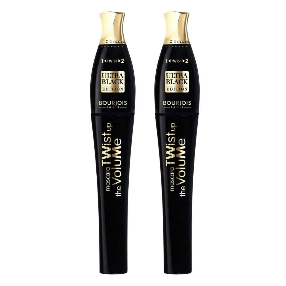 Bourjois Black Twist Up The Volume Mascara 2-In-1 Brush Ultra No. 001, 8 Ml - Image 4