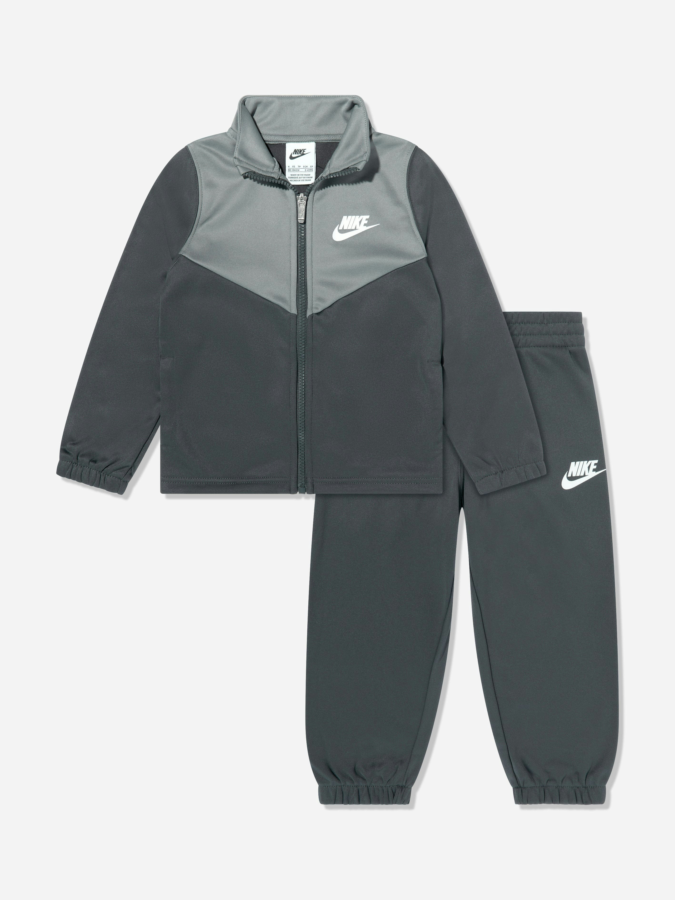 Nike Boys Grey Kids Nsw Lifestyle Essentials Tracksuit In - 4 - 5 Years