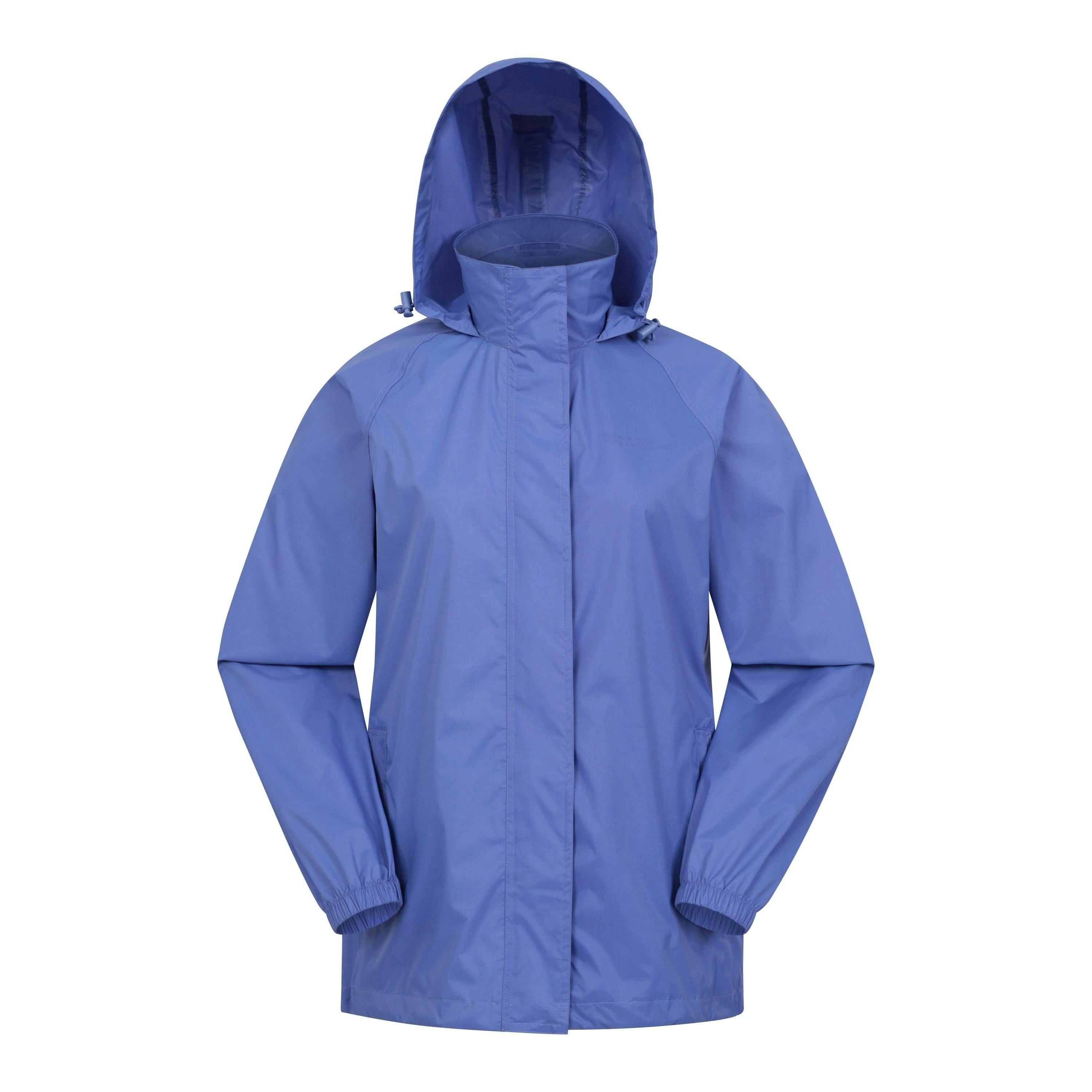 Mountain Warehouse Women's Light/Purple Pakka Ii Waterproof Jacket - 16 Uk - 100% Polyester