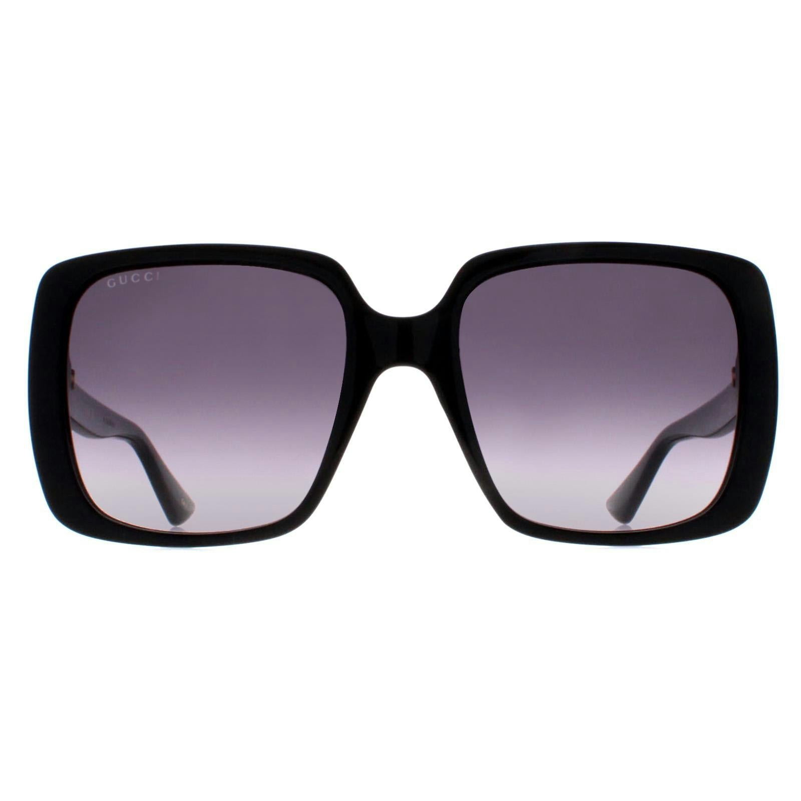 Gucci , Sunglasses, Female, Black, 56 Mm, Square Sunglasses - Image 13
