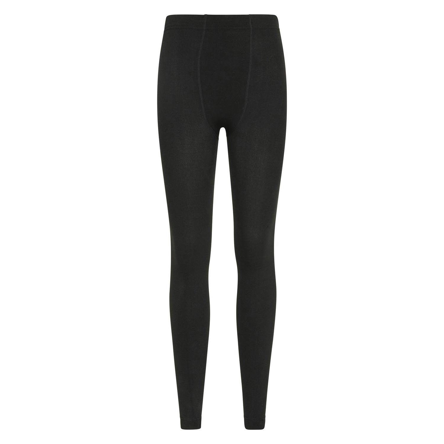 Mountain Warehouse Women's Black Fluffy Fleece Lined Thermal Leggings - S - 57% Polyester/39% Rayon/4% Viscose