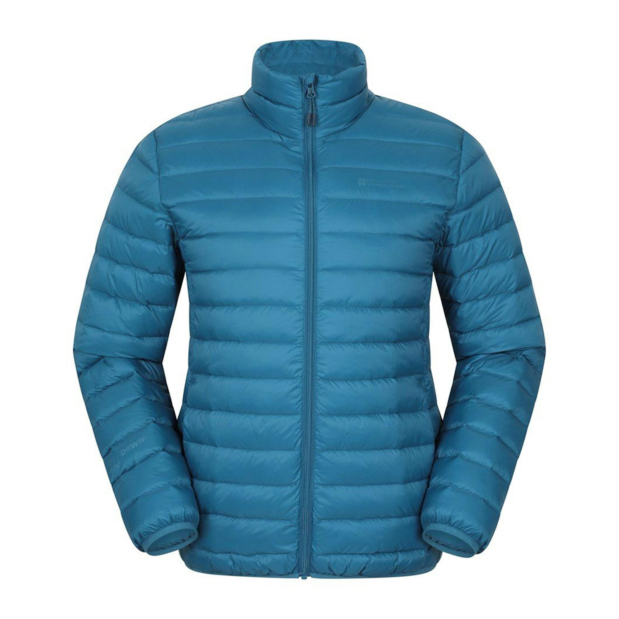 Mountain Warehouse Men's Blue Featherweight Ii Down Jacket - Xs - 100% Polyamide