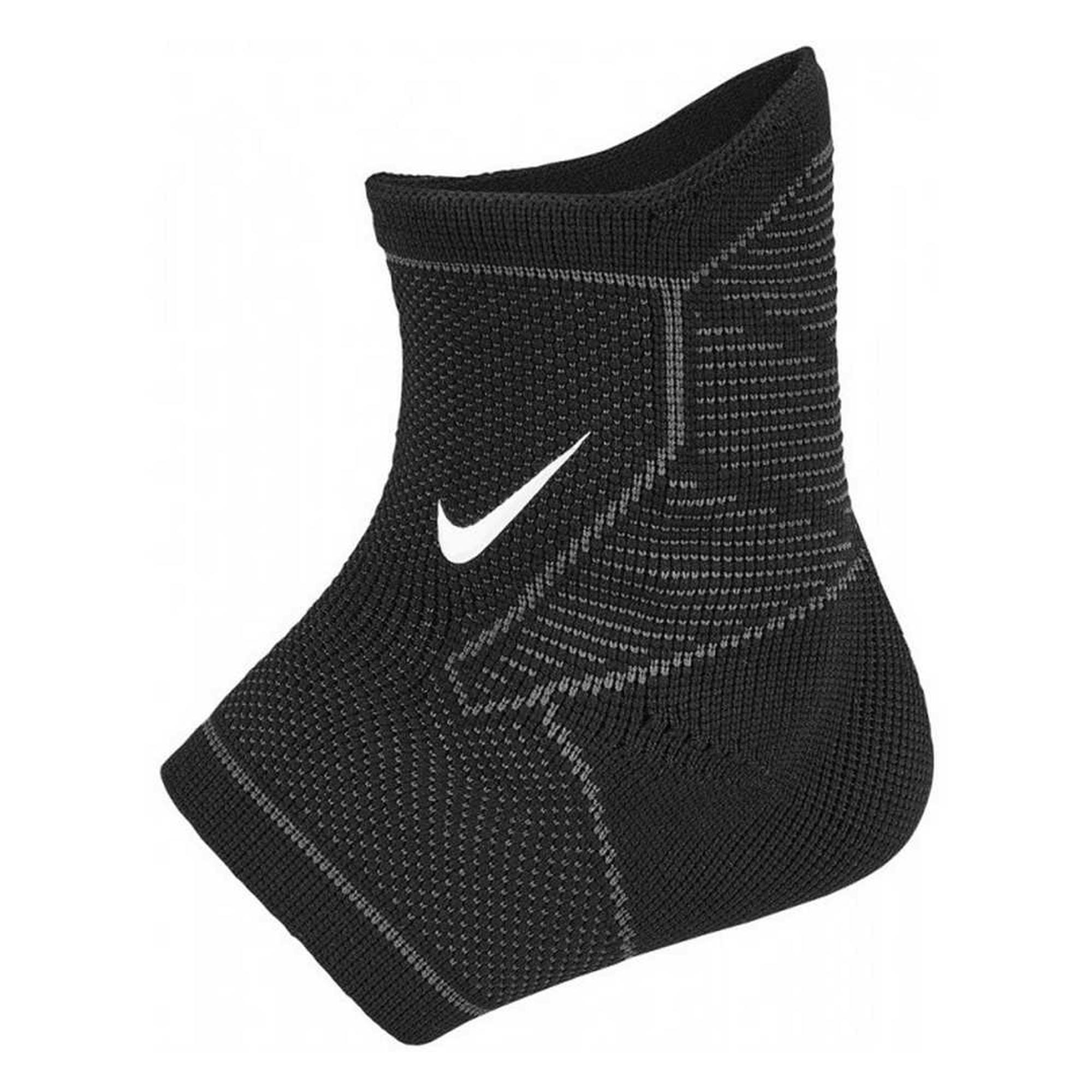 Nike Unisex Black Adult Pro Knitted Ankle Brace - M - 100% Mixed