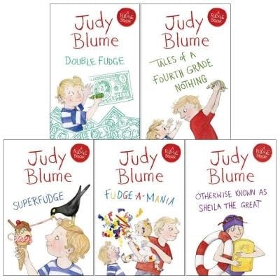 Judy Blume Fudge Collection 5 Books Set Tales of a Fourth Grade, Double Fudge - Image 7