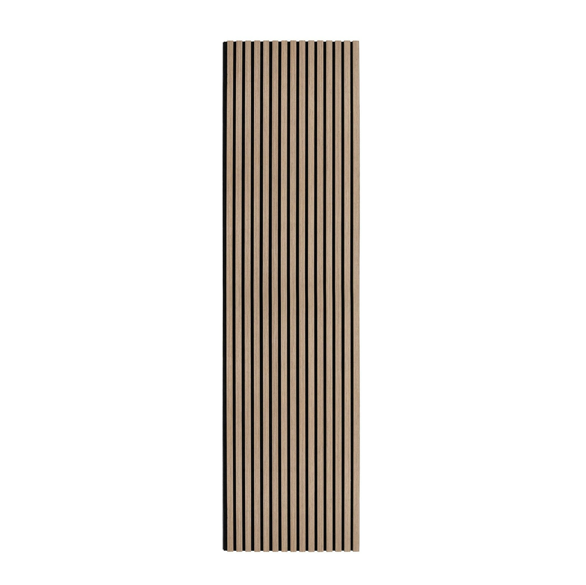 Rackhams Light Acoustic Slat Wall Panel - Walnut