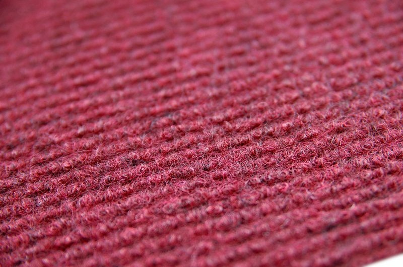 Rugsx Red Wall-To-Wall Malta Maroon Rug - Polypropylene - 350Cm X 400Cm