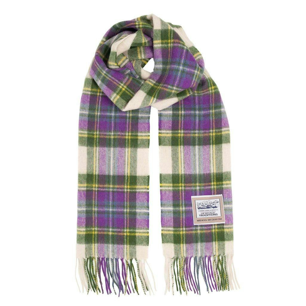Heritage Traditions Pure Wool Tartan Scarf - Heather Tartan