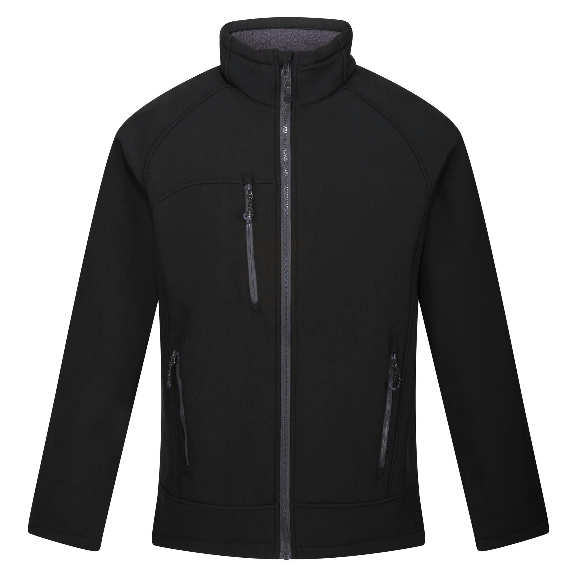 Regatta Men's Black Professional Soft Shell Jacket - S - 94% Polyester/6% Elastane