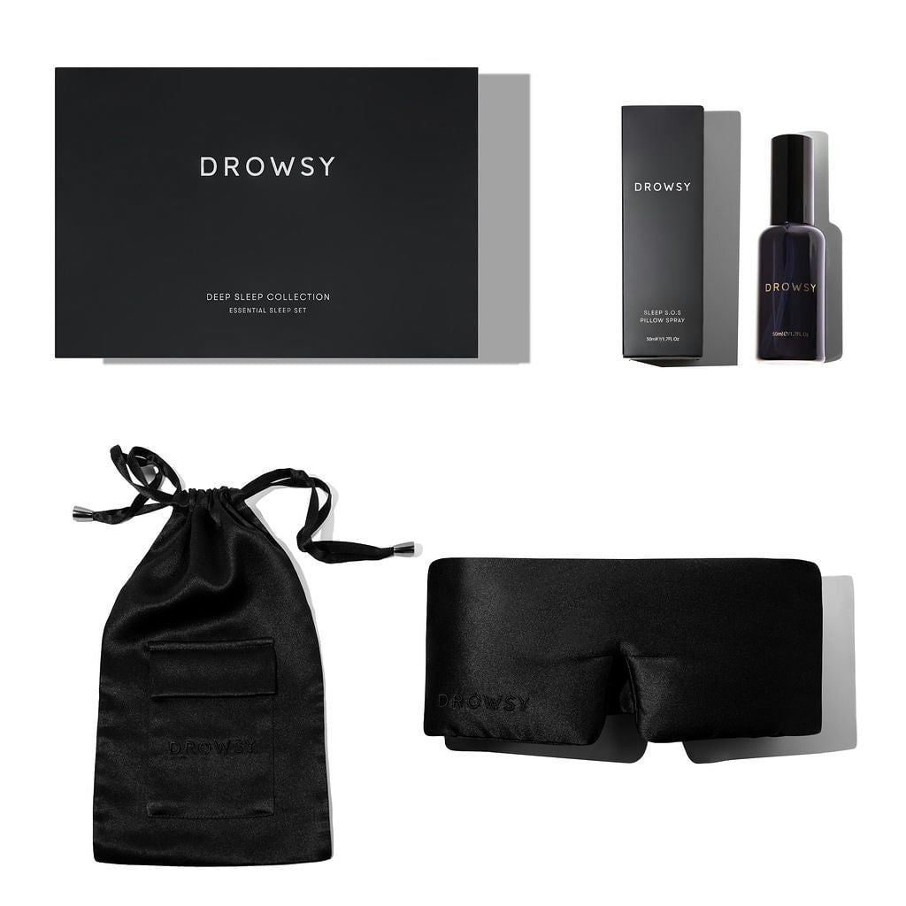 Drowsy Sleep Co Black Deep Sleep Collection - Jade