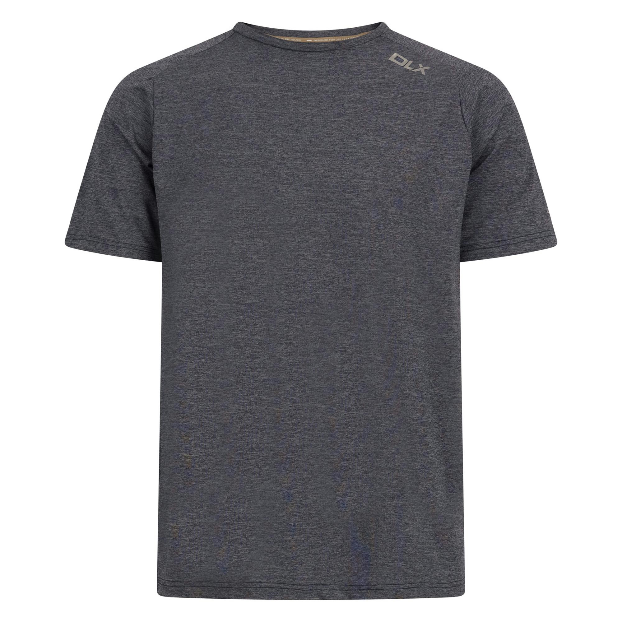 Trespass Men's Conall Dlx T-Shirt - Navy Marl - M - Navy Marl - 80% Polyamide/13% Elastane/7% Polyester