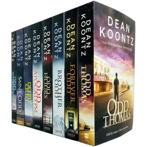 Harpercollins Odd Thomas Series Complete 8 Books Collection Set By Dean Koontz