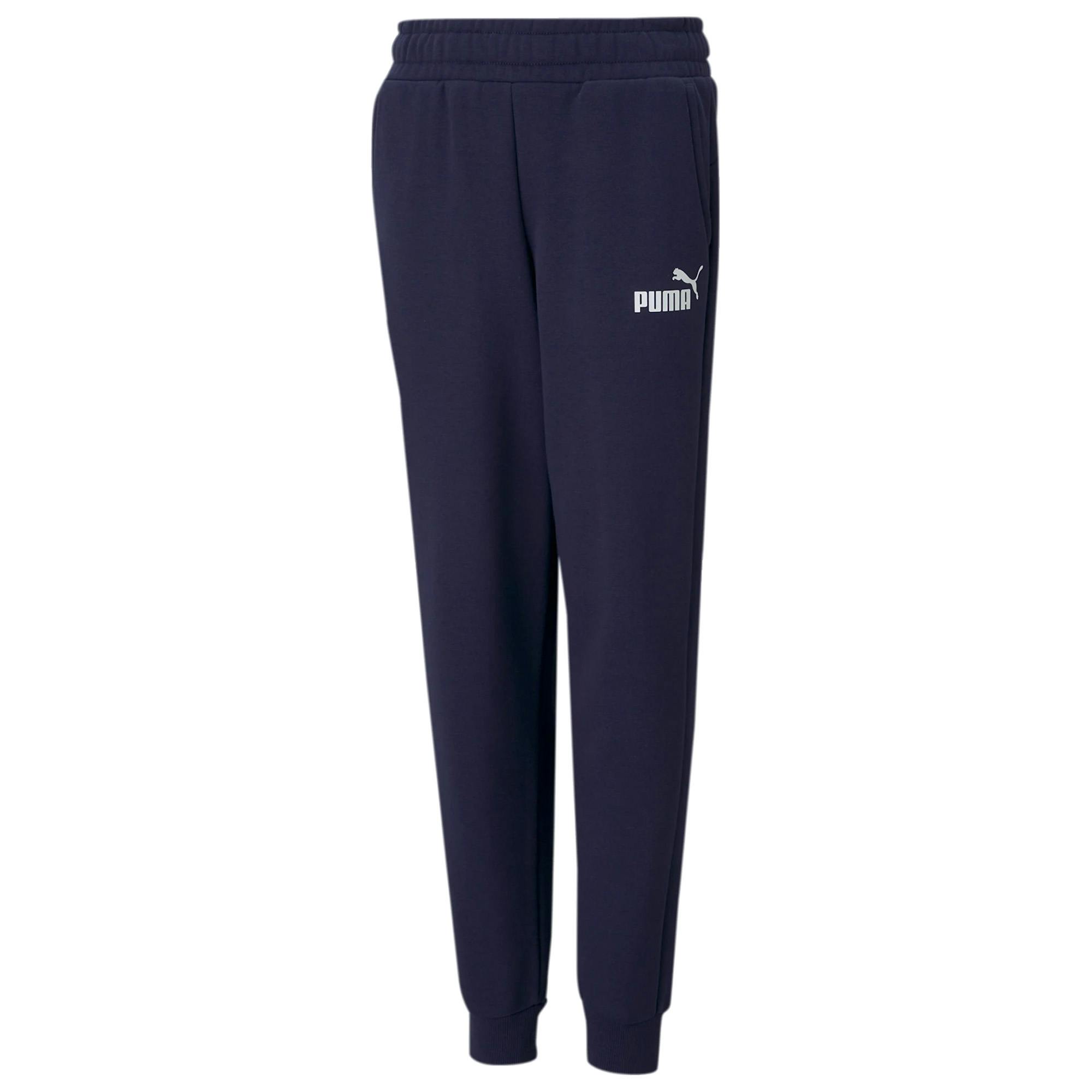 Puma Men's Ess Slim Jogging Bottoms - Peacoat - Xs - Peacoat - 80% Cotton/20% Polyester