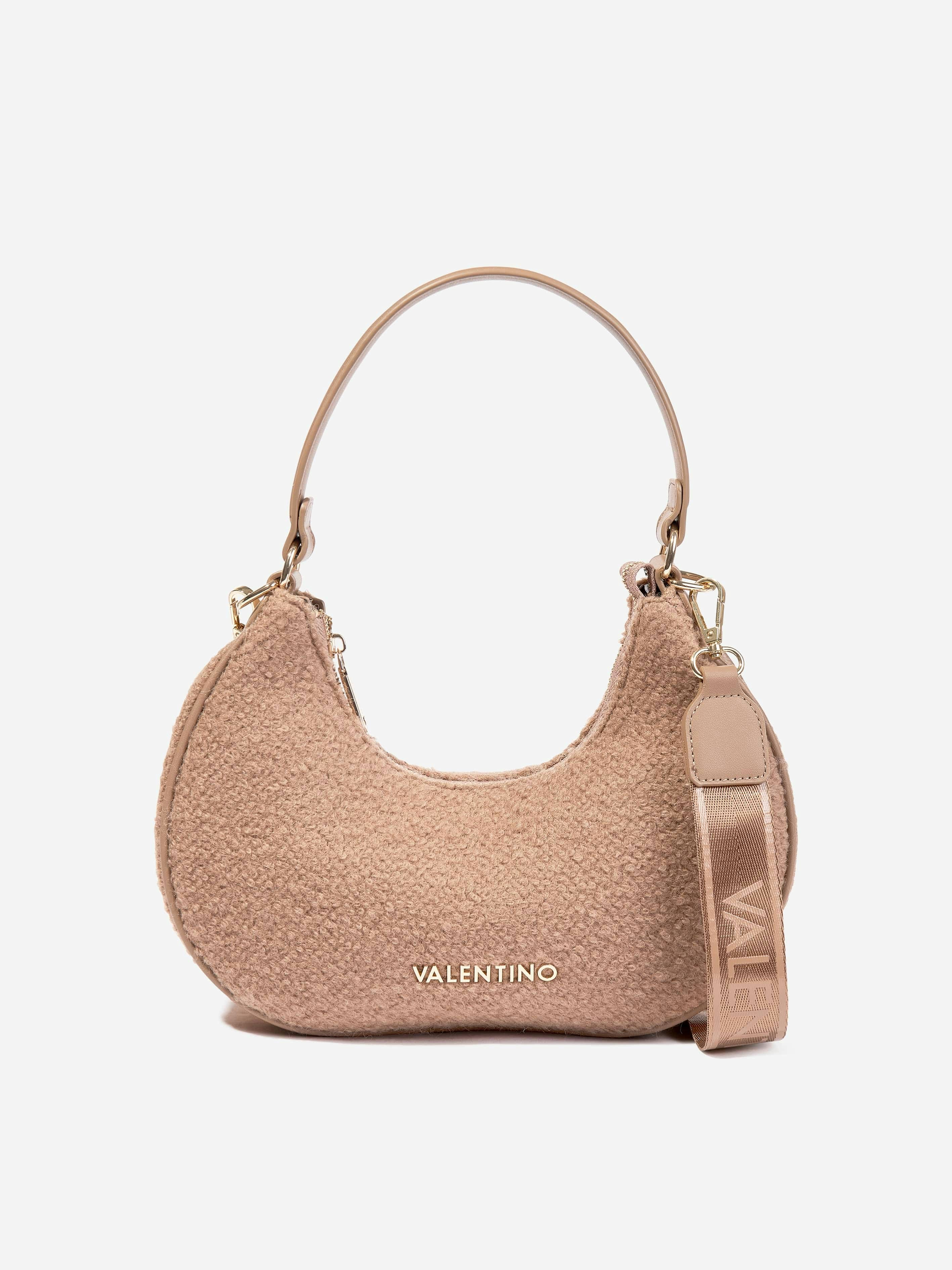 Valentino Girls Brown Shelby Shoulder Bag In (30Cm) - One Size
