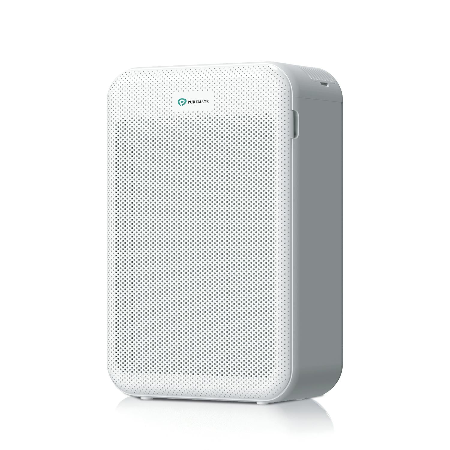 Puremate White Intelligent True Hepa Air Purifier With Advanced Air Quality Sensor