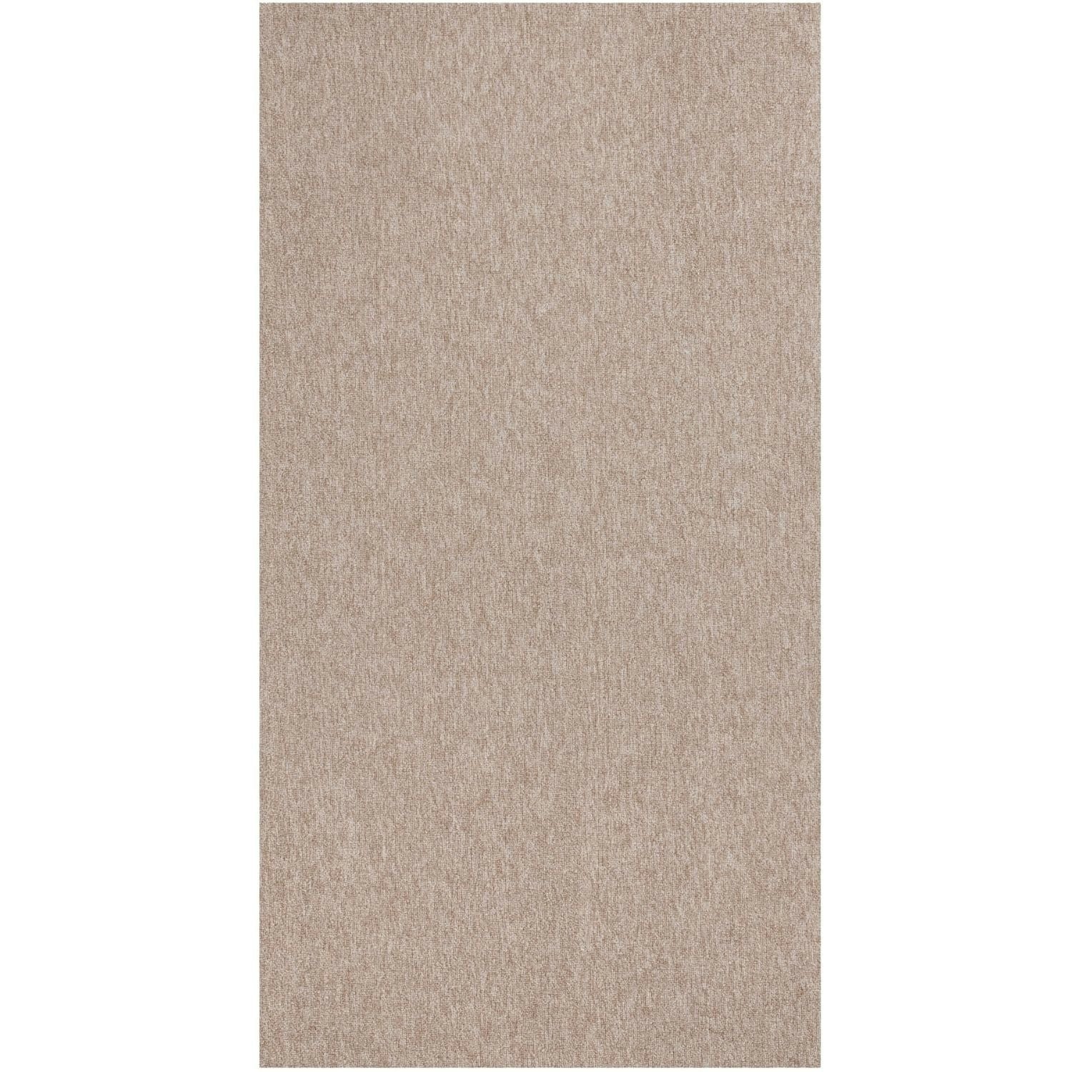 Rackhams Beige Flex Low Pile Solid Rug - 80X150 Cm