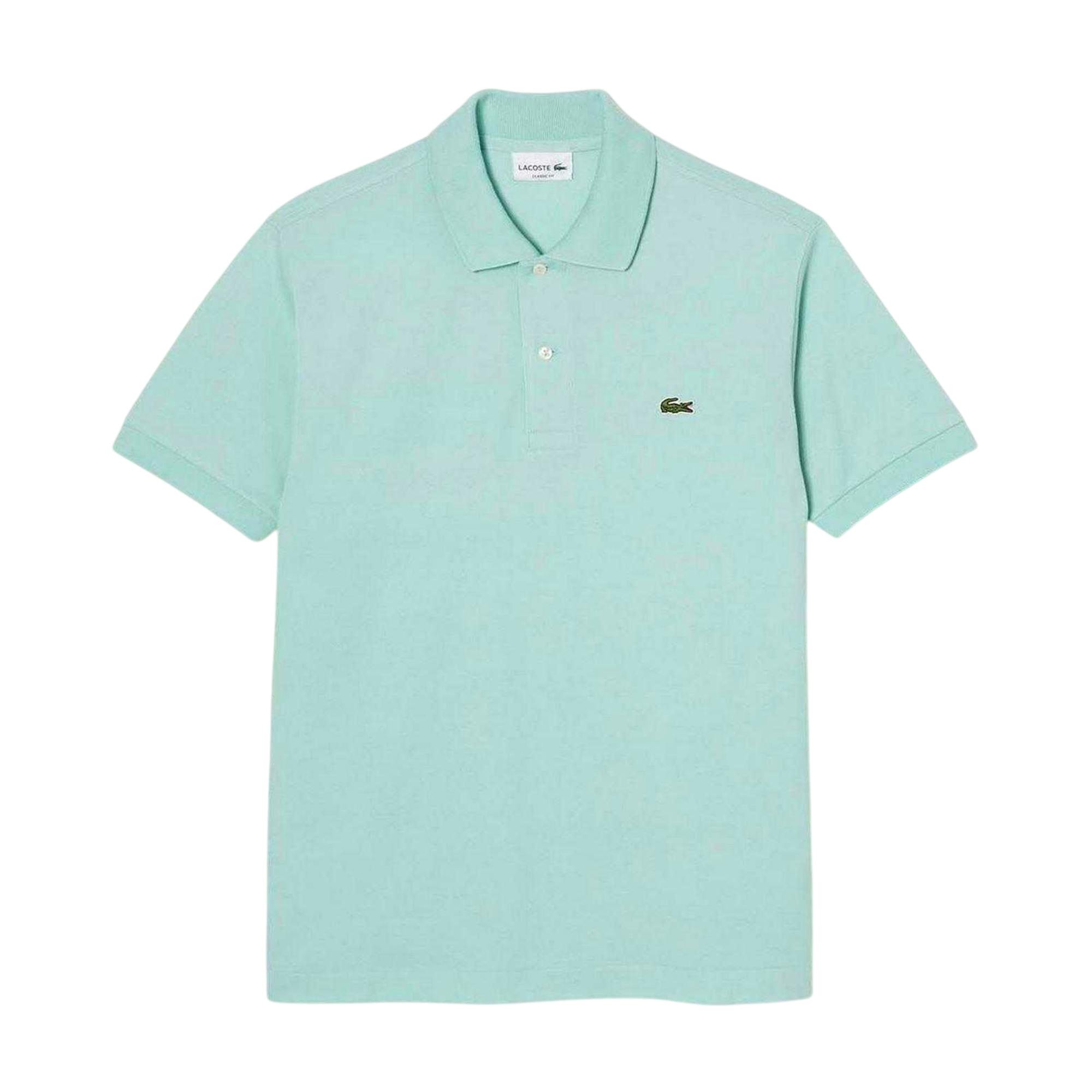 Lacoste Men's Originals Pique Polo Shirt - Mint - S - Mint - 100% Mixed