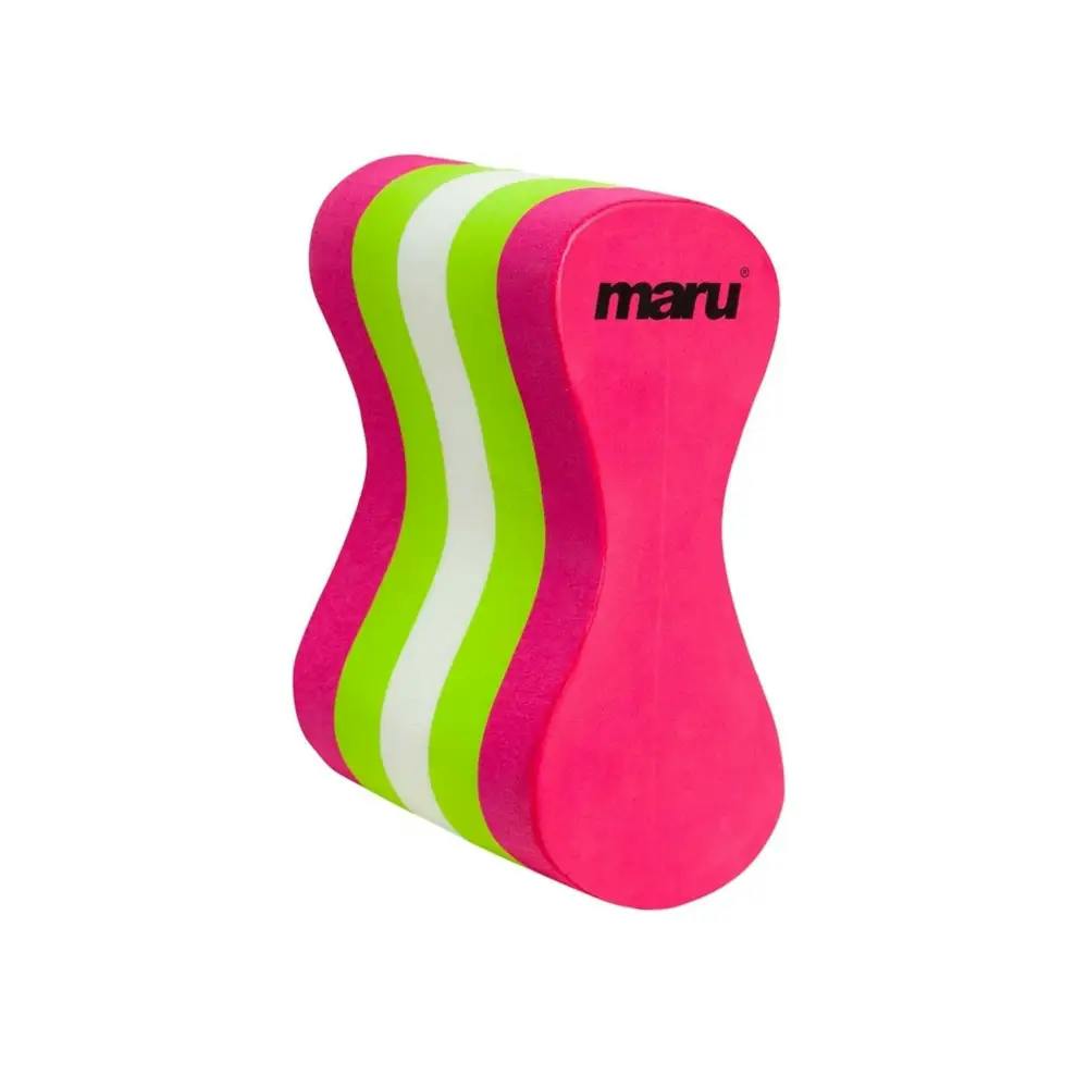 Maru Pink/White Adult Pull Buoy - Multicoloured - /Lime