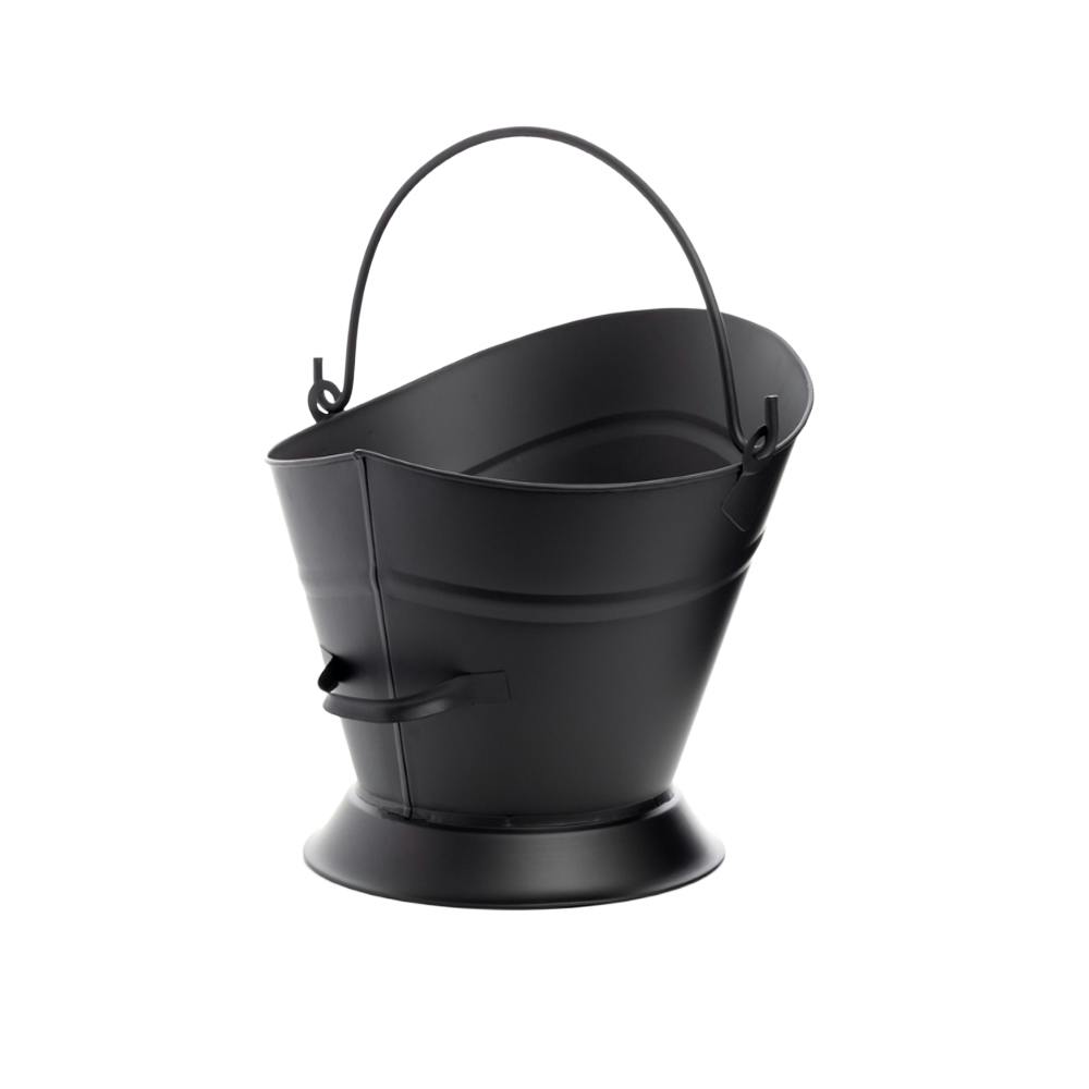 Leecroft Black Waterloo Bucket 16'' - One Colour - One Colour - One Size