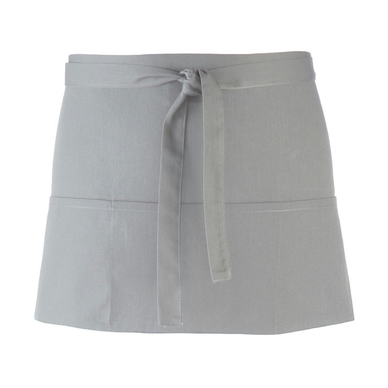 Premier (One Size, Silver) Colours 3 Pocket Short Apron - Image 2