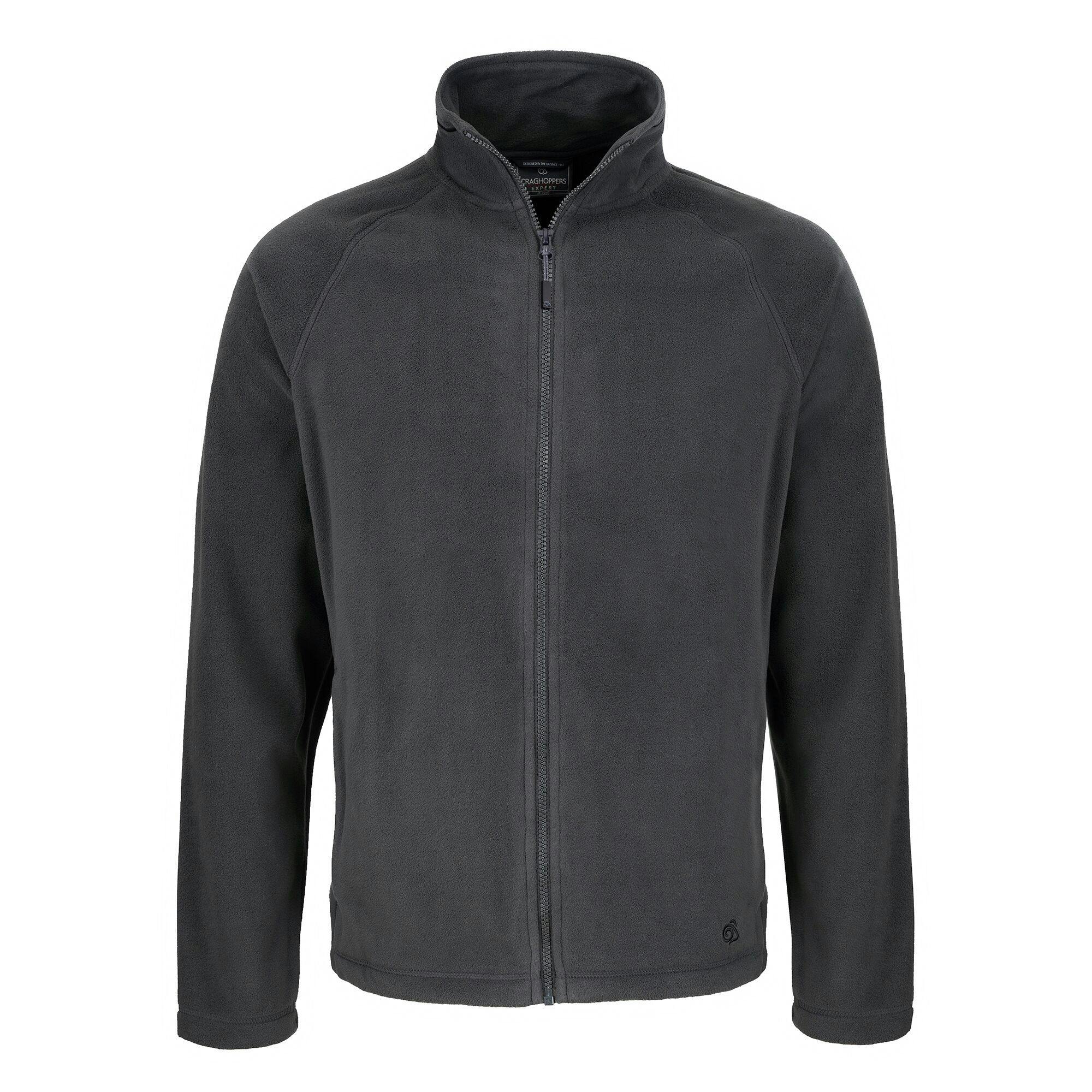 Craghoppers Men's Grey Expert Corey 200 Microfleece Jacket - Carbon - 3XL - Carbon - 100% Recycled Polyester