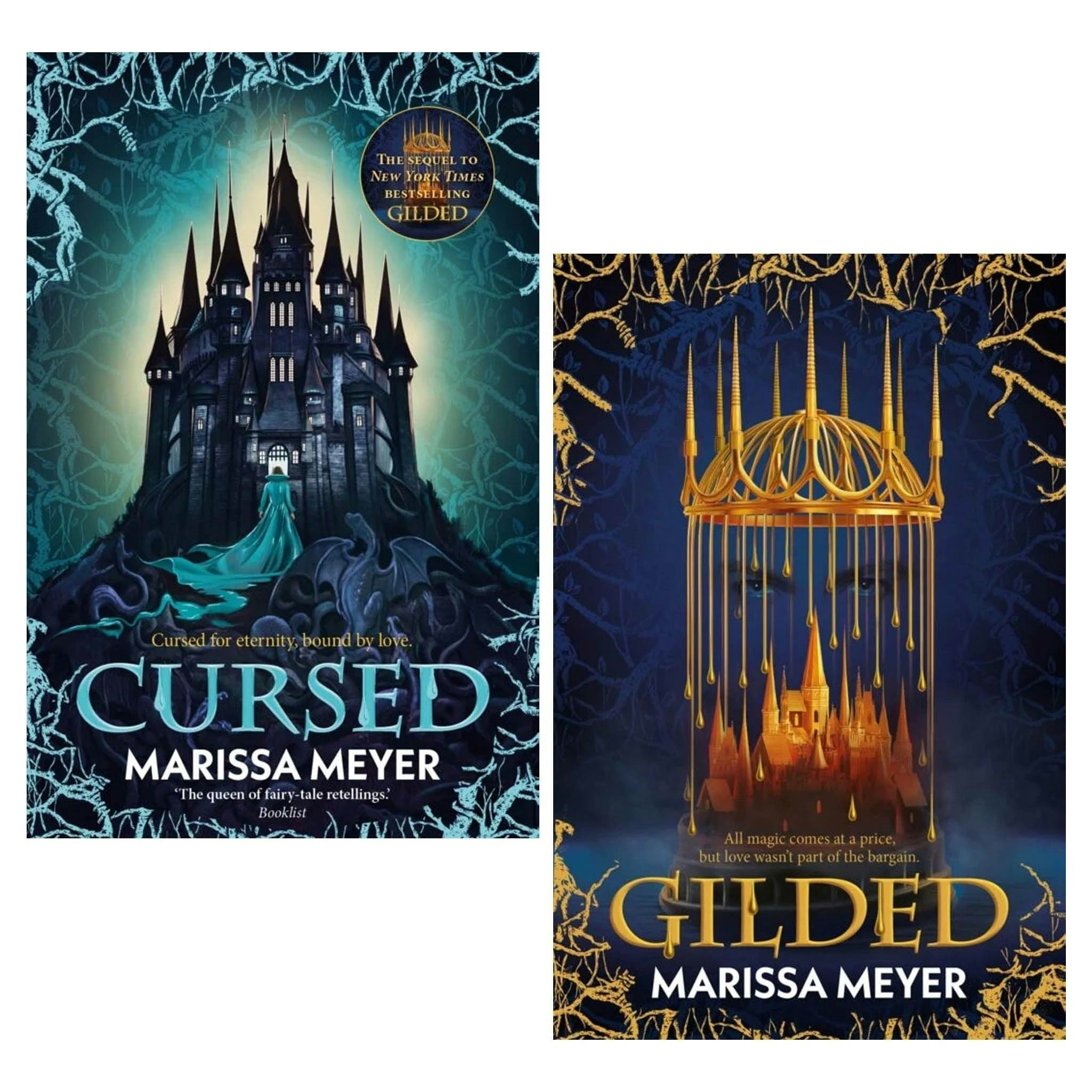 Faber And Faber Uk Ltd Gold Gilded Duology Series 2 Book Set Gilded And Cursed By Marissa Meyer