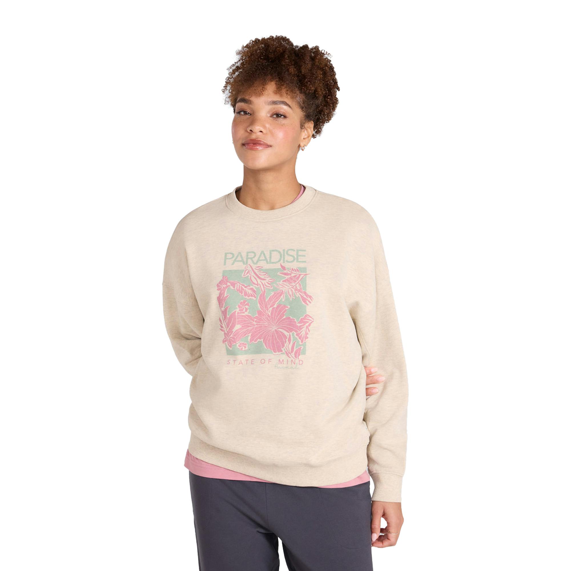 Animal Women's Cream Dakota Graphic Sweatshirt - M - 100% Mixed