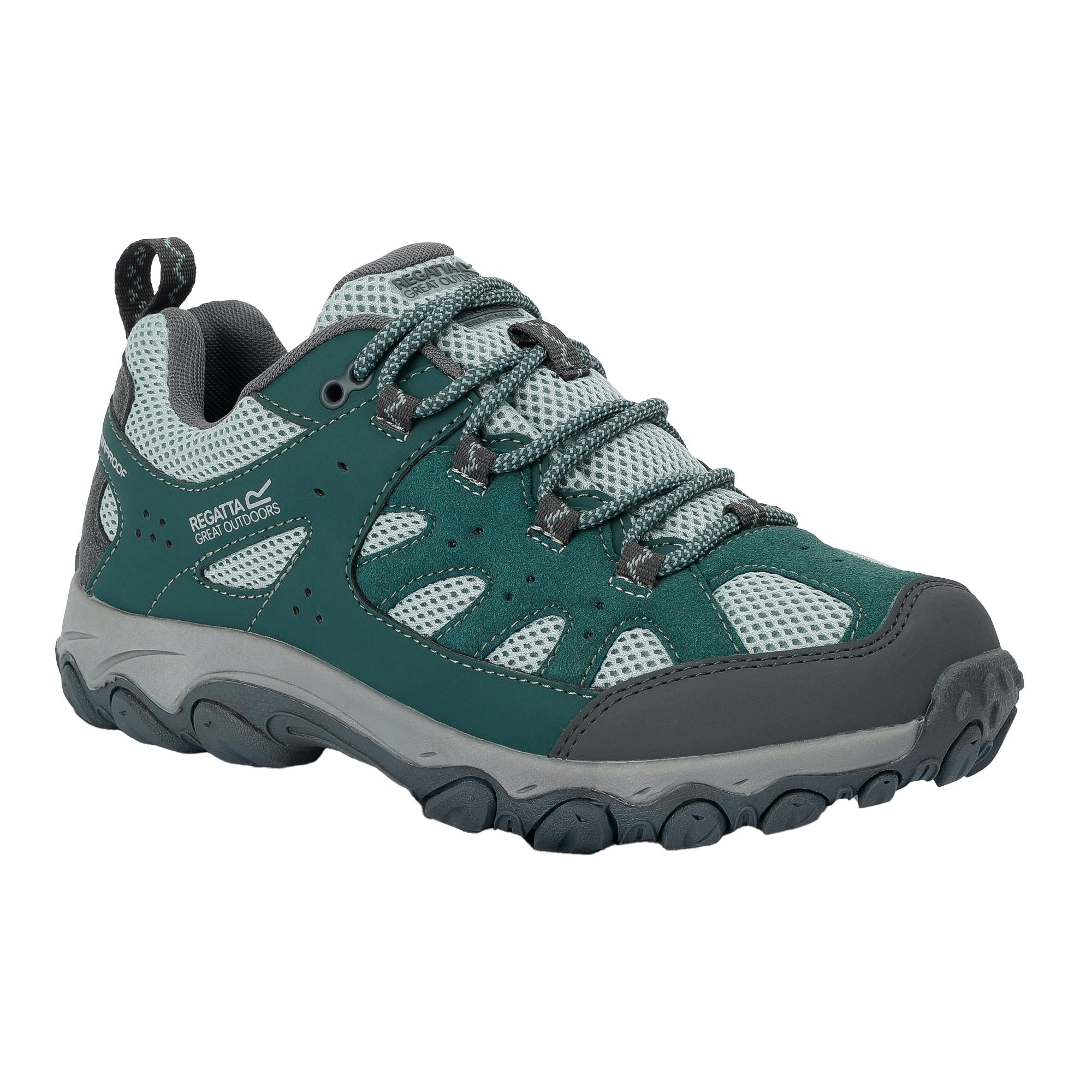 Regatta Women's Green Edgepoint Iv Low Walking Shoes - Spruce / Haze - 8 Uk - Spruce / Haze - 100% Mixed
