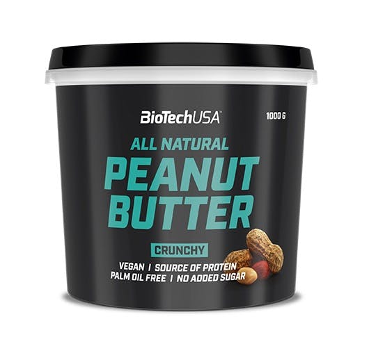 Biotechusa Light Peanut Butter 1000 Grams - Crunchy - Image 3