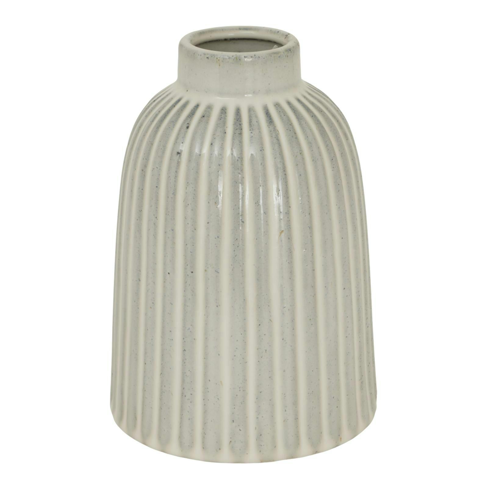 Hill Interiors White/Light/Blue Monte Bell Vase - / - One Size - / - 100% Mixed