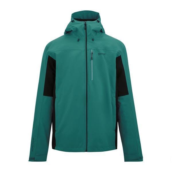 Regatta Men's Black Birchdale Ii Waterproof Jacket - Mediterranea/ - Xl - Mediterranea/ - 100% Recycled Polyester