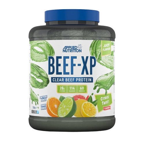Applied Nutrition Beef-XP Clear Beef Protein Isolate - Citrus Twist | 27g Protein per Serving, Hydrolysed Beef Protein Isolate, Dairy & Lactose Free, Zero Sugar, Low Fat - (1.8kg - 60 Servings) - Image 5