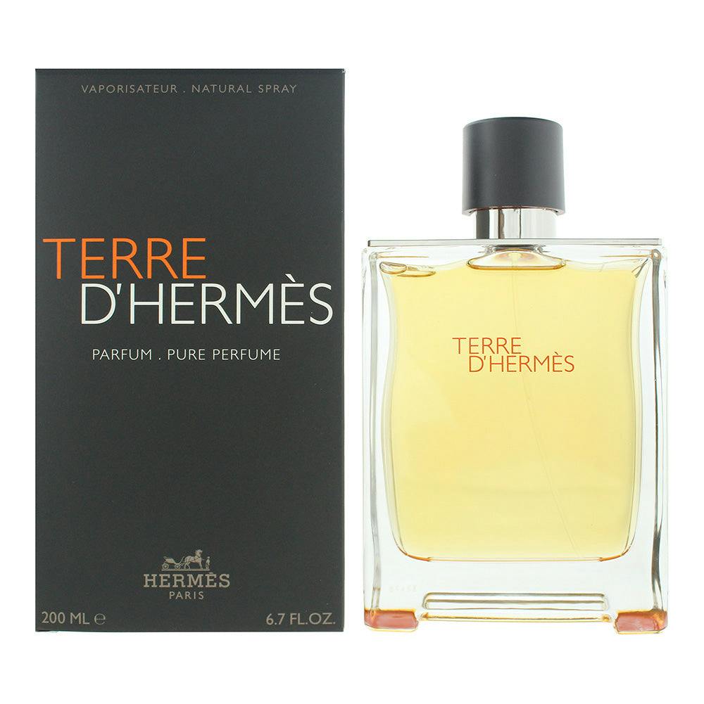 Hermes Men's Orange Hermès Terre D'hermès Pure Parfum 200Ml
