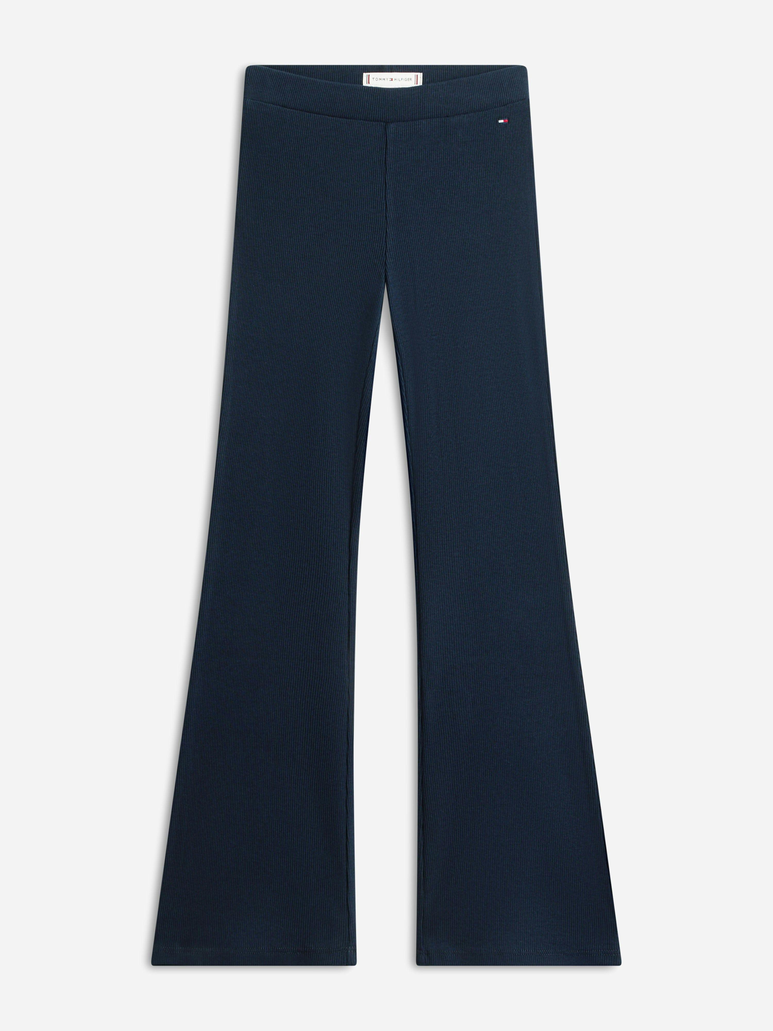 Tommy Hilfiger Girls Rib Flare Leggings In Navy - Navy - 14 Yrs